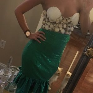 handmade Halloween Mermaid costume